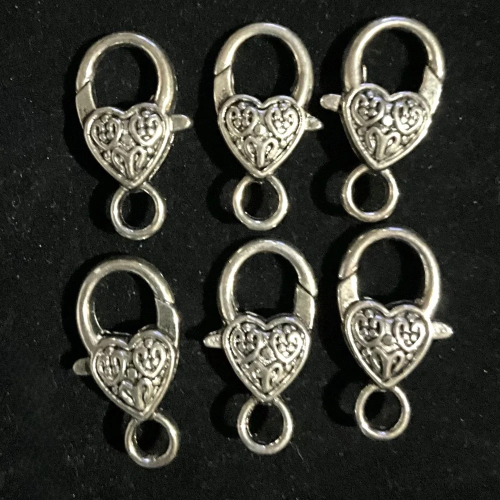 Jewelry Making: 17 Silver Quality Crystal Magnetic, Lobster & S-Clasps - Picture 2 of 8